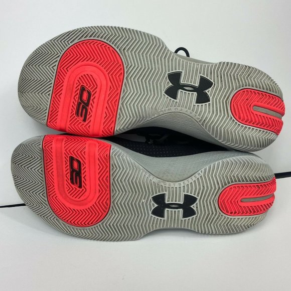 Under Armour UA SC 3ZERO III Steph Curry Men's Size 11.5 Basketball Shoes Black - Picture 7 of 8